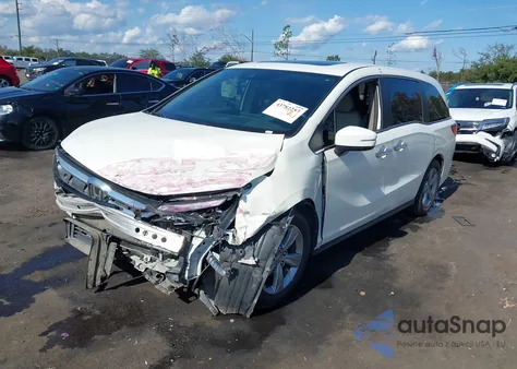 2018 Honda Odyssey Ex-L z USA, uszkodzony, nr VIN 5FNRL6H78JB055916